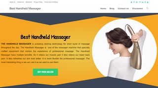 لقطة شاشة لموقع Best Handheld Massager
بتاريخ 21/09/2019
بواسطة دليل مواقع سكوزمى