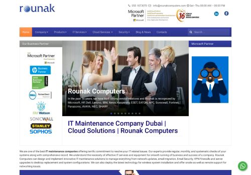 لقطة شاشة لموقع Rounak Computers رونق للكمبيوتر
بتاريخ 20/08/2020
بواسطة دليل مواقع سكوزمى