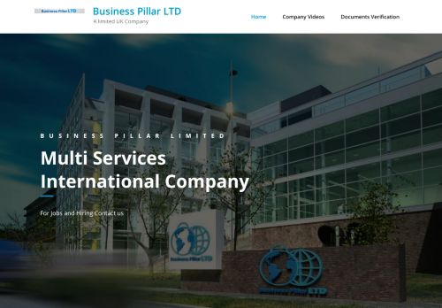 لقطة شاشة لموقع شركة ركائز الأعمال Business Pillar LTD
بتاريخ 02/11/2020
بواسطة دليل مواقع سكوزمى